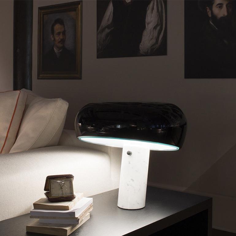 StoneGlow Table Lamp – Luxury Marble Design Lighting