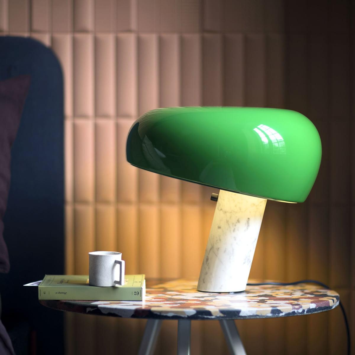 StoneGlow Table Lamp – Luxury Marble Design Lighting