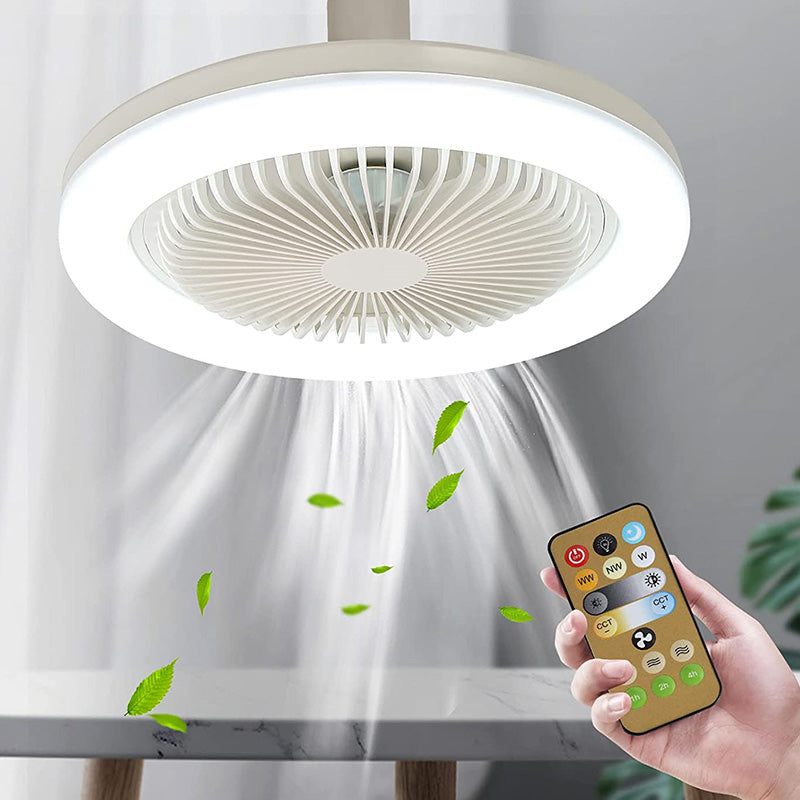 BreezeGlow Fan Light – Ceiling Fan with Remote Control