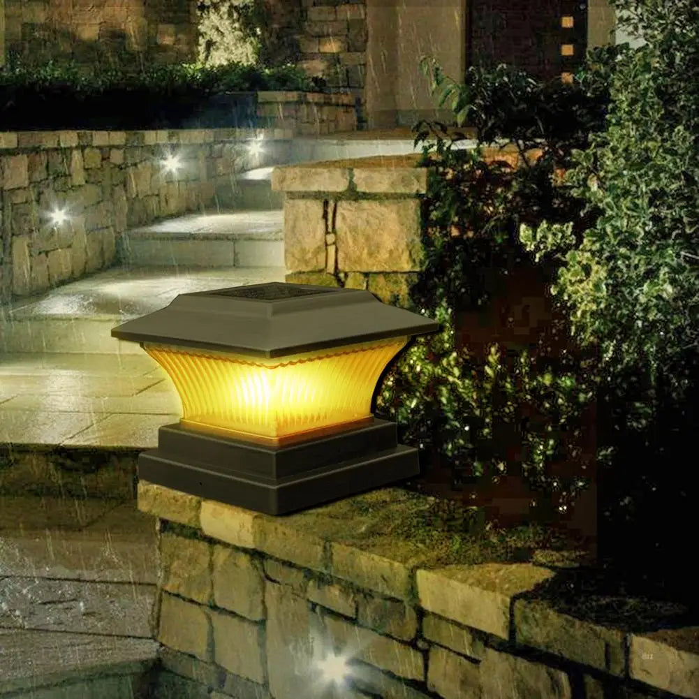 SoleilLuxe Garden Lamp - Elegant LED Garden Lighting for Atmospheric Evenings