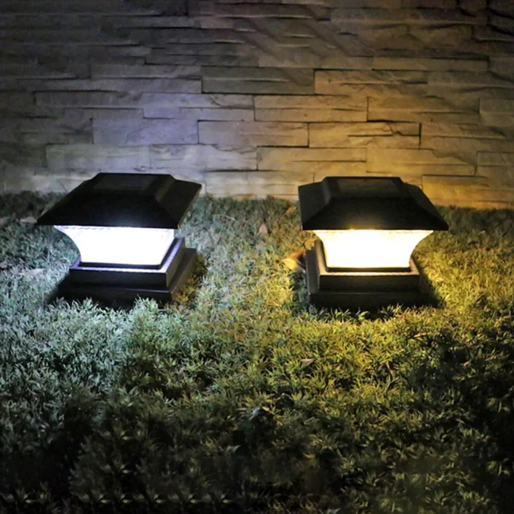 SoleilLuxe Garden Lamp - Elegant LED Garden Lighting for Atmospheric Evenings