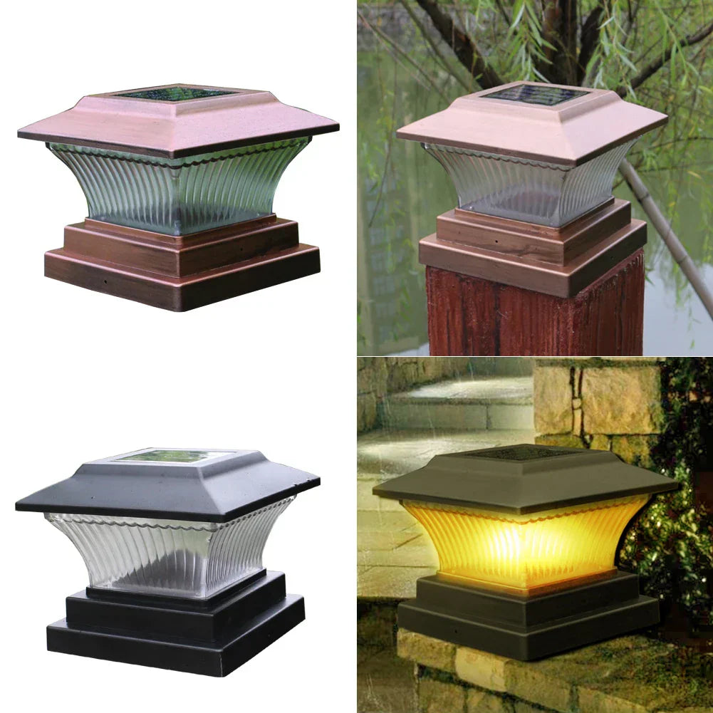 SoleilLuxe Garden Lamp - Elegant LED Garden Lighting for Atmospheric Evenings
