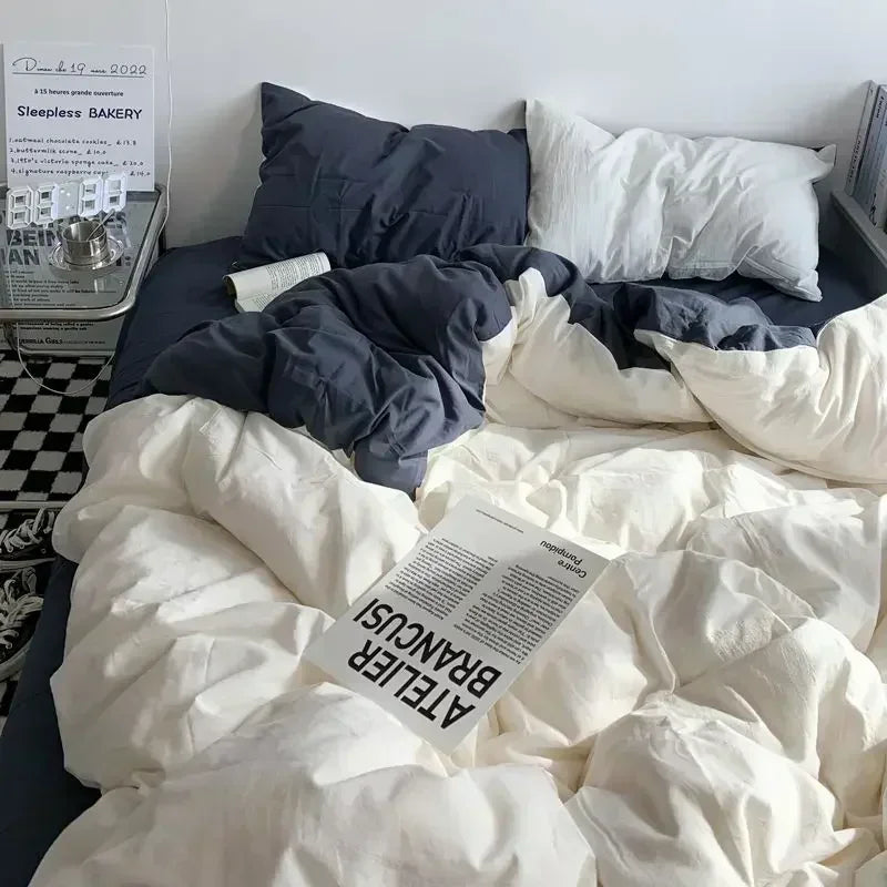 DuoDream Duvet - Stylish Reversible Duvet Cover for Comfort