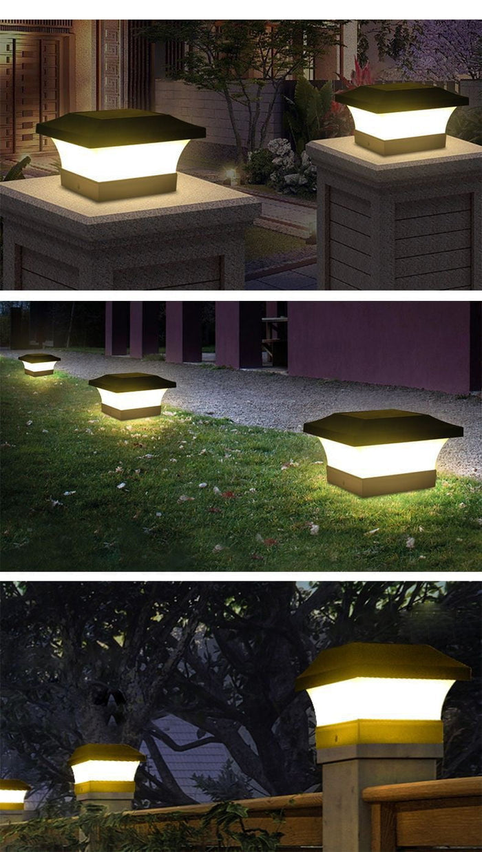 Solinova – Modern Solar Powered LED Outdoor Lamp