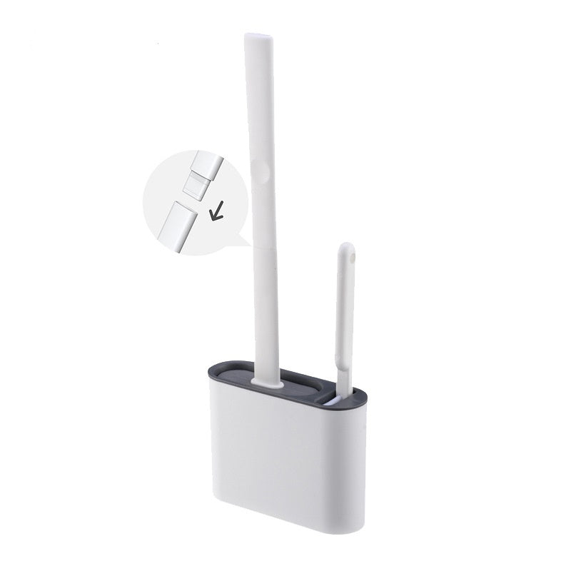 CleanMax Silicone Toilet Brush - Ultimate Hygiene Solution