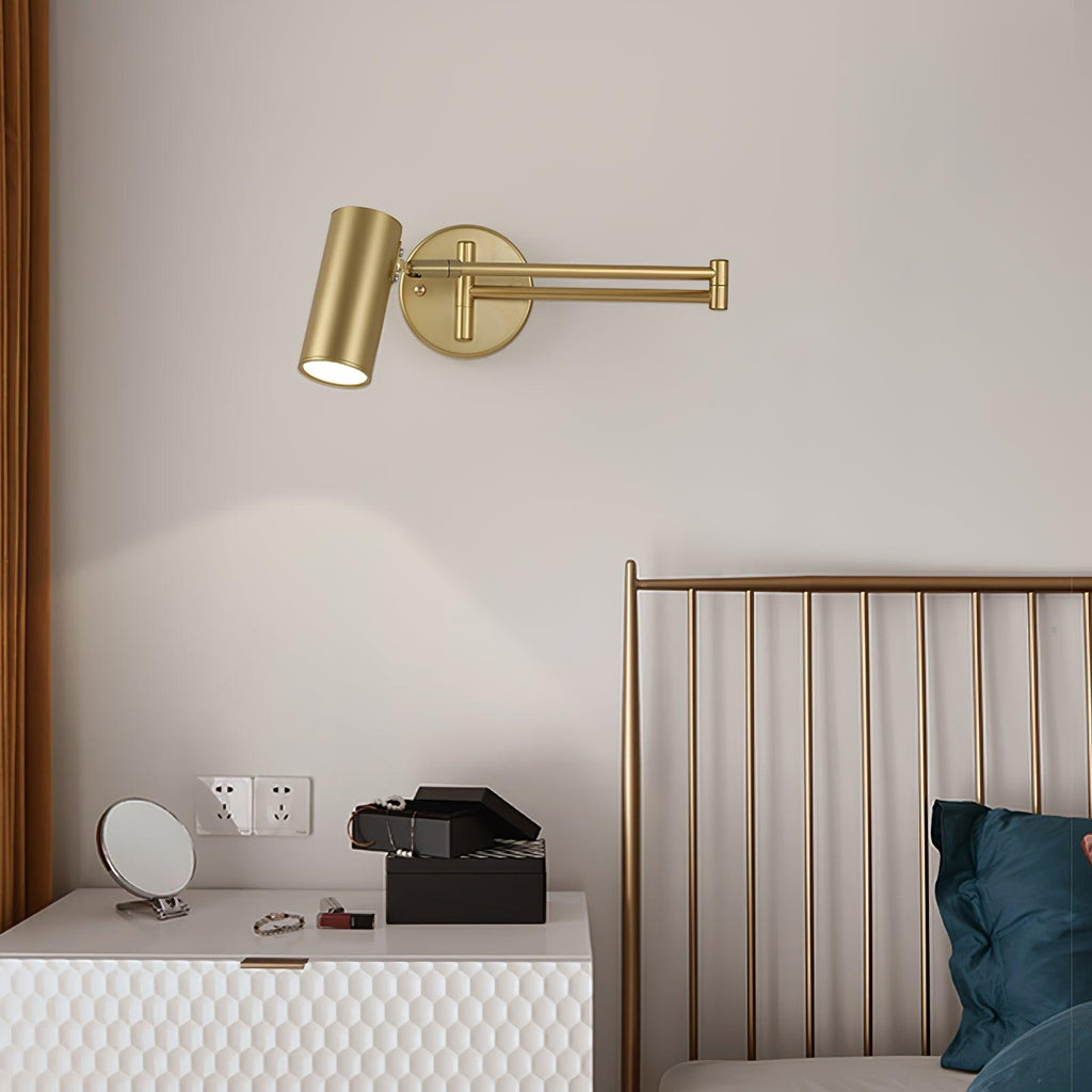 ModernGlow - Sleek Metal and Acrylic Wall Lamp