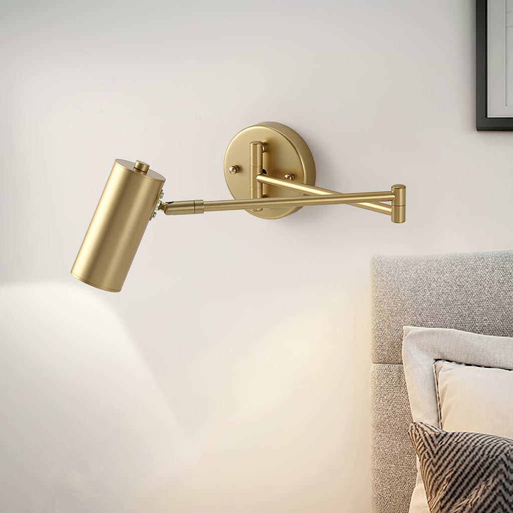 ModernGlow - Sleek Metal and Acrylic Wall Lamp