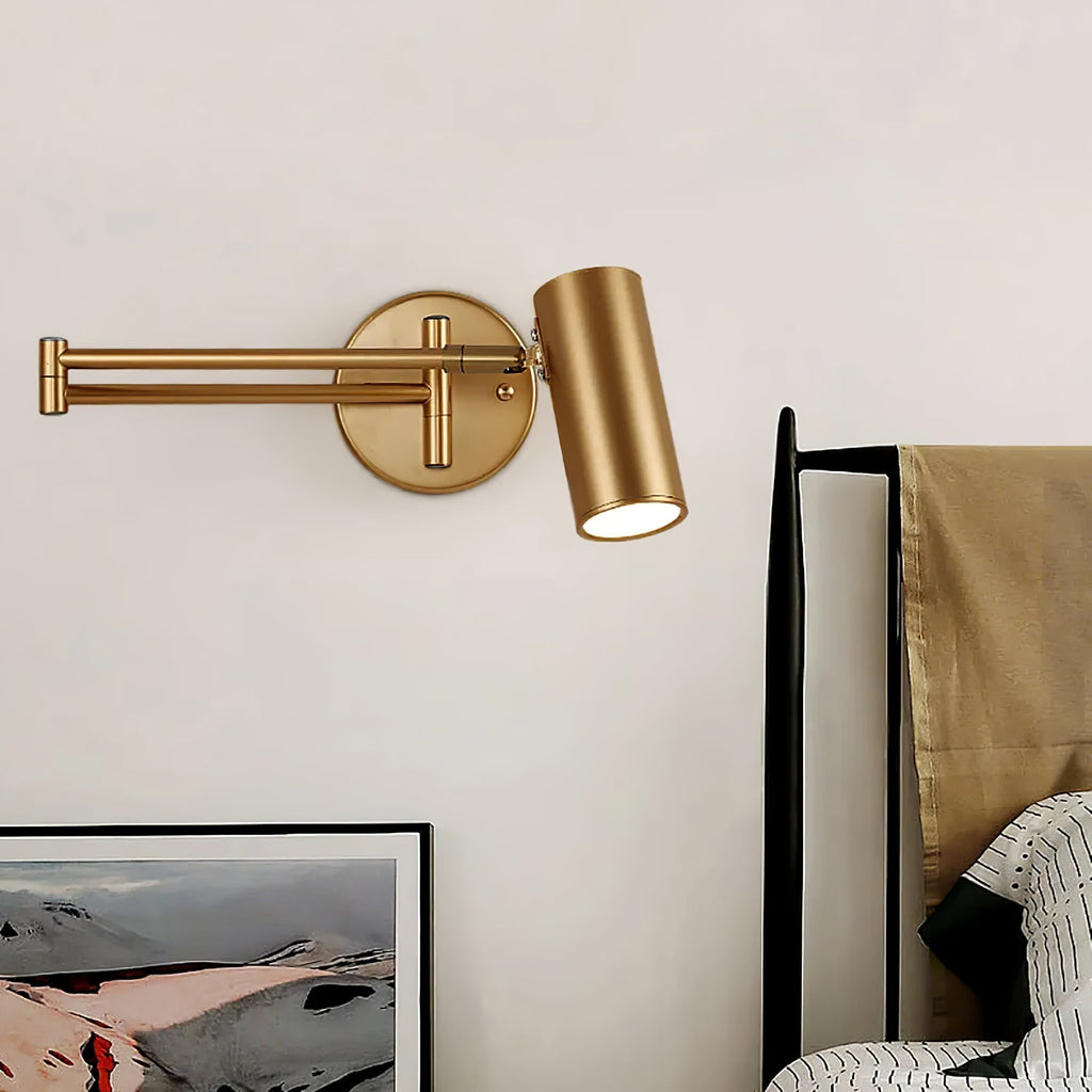 ModernGlow - Sleek Metal and Acrylic Wall Lamp