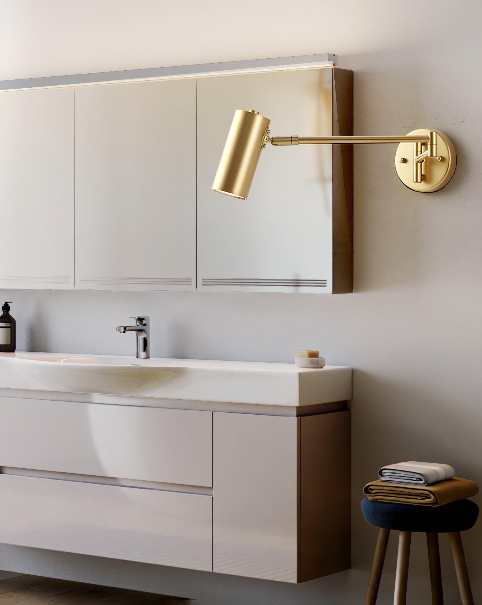 ModernGlow - Sleek Metal and Acrylic Wall Lamp