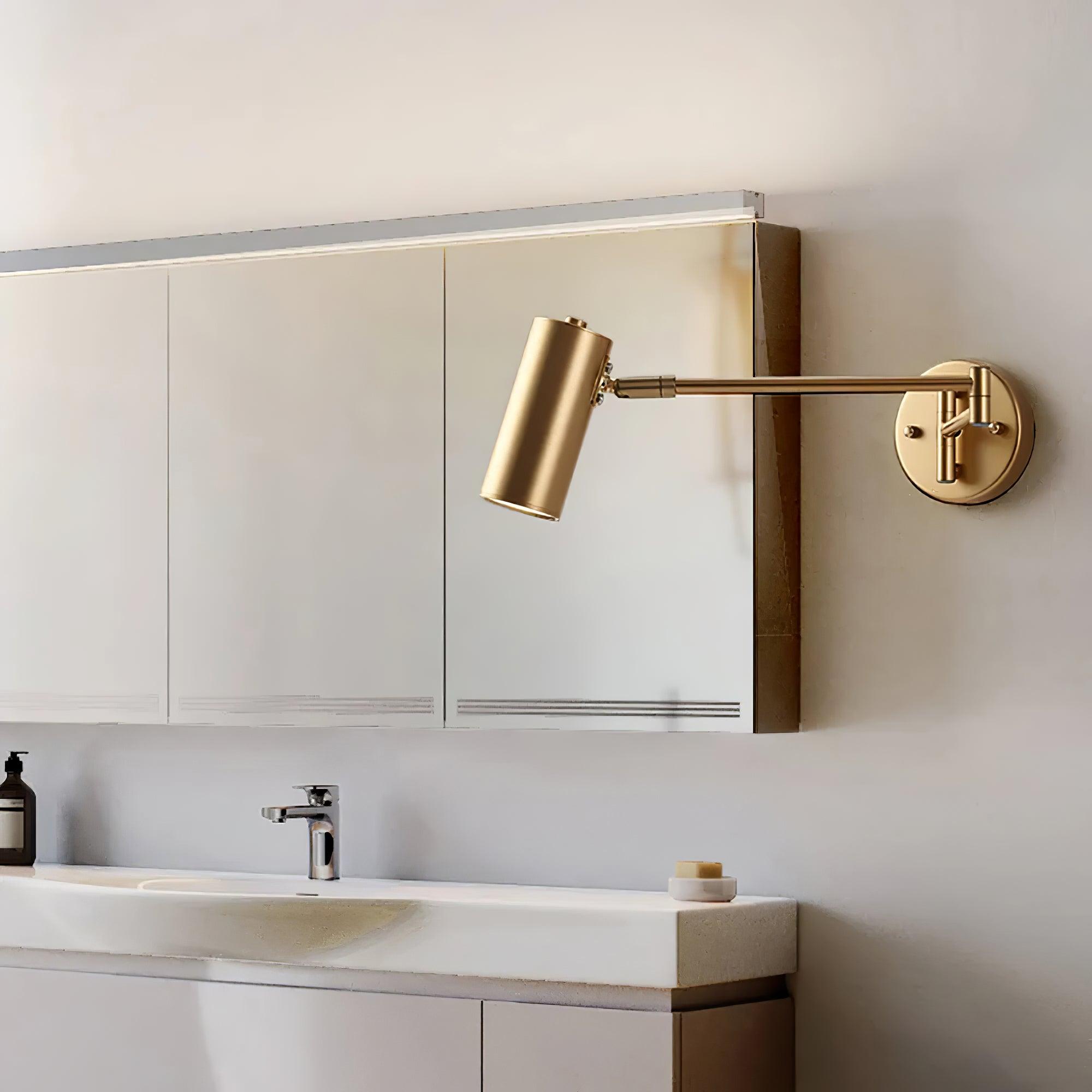 ModernGlow - Sleek Metal and Acrylic Wall Lamp
