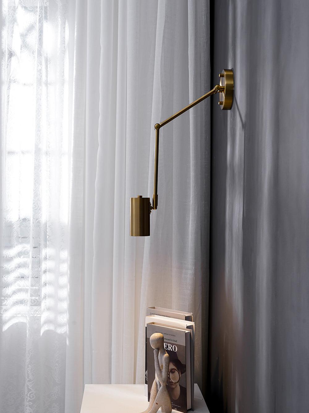 ModernGlow - Sleek Metal and Acrylic Wall Lamp