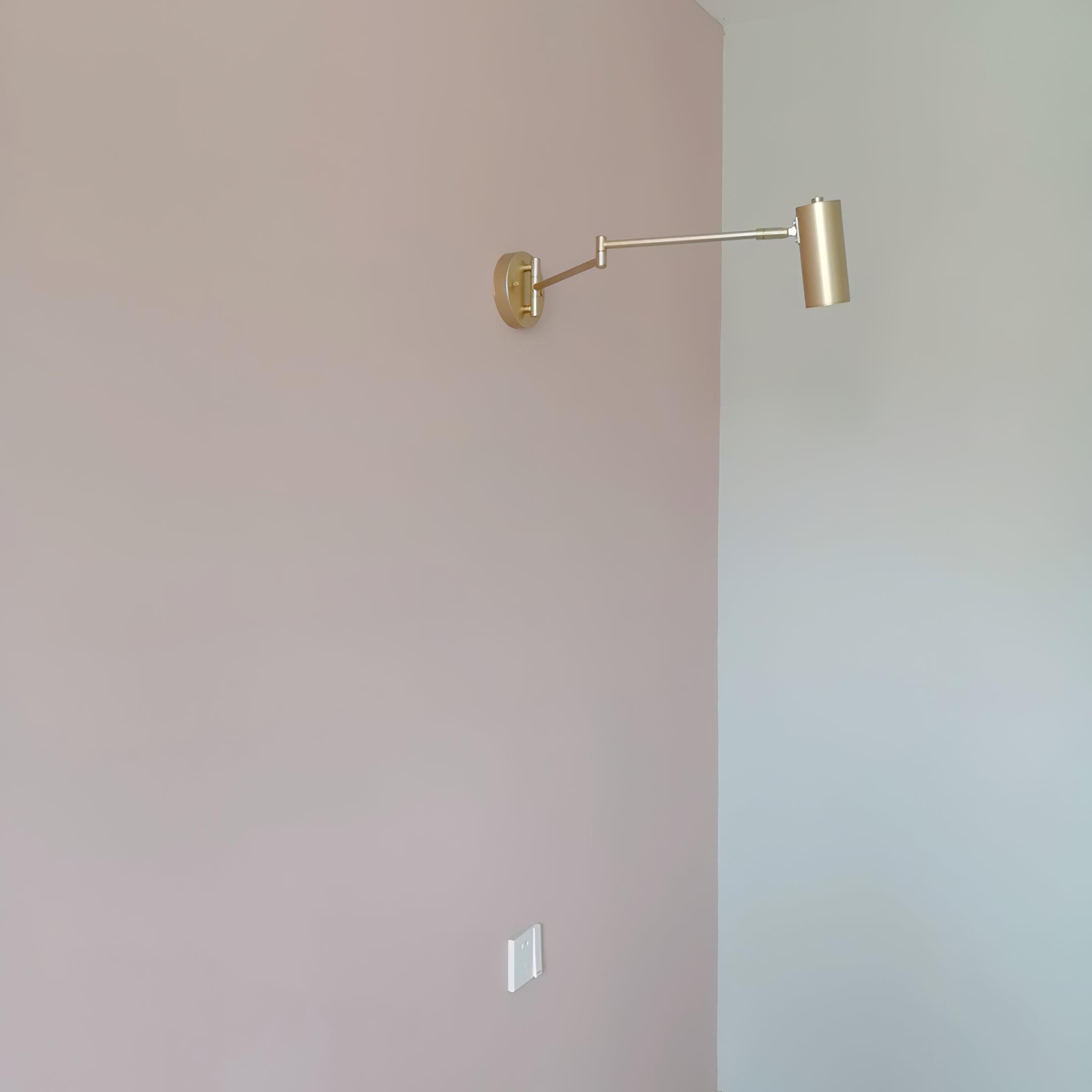 ModernGlow - Sleek Metal and Acrylic Wall Lamp