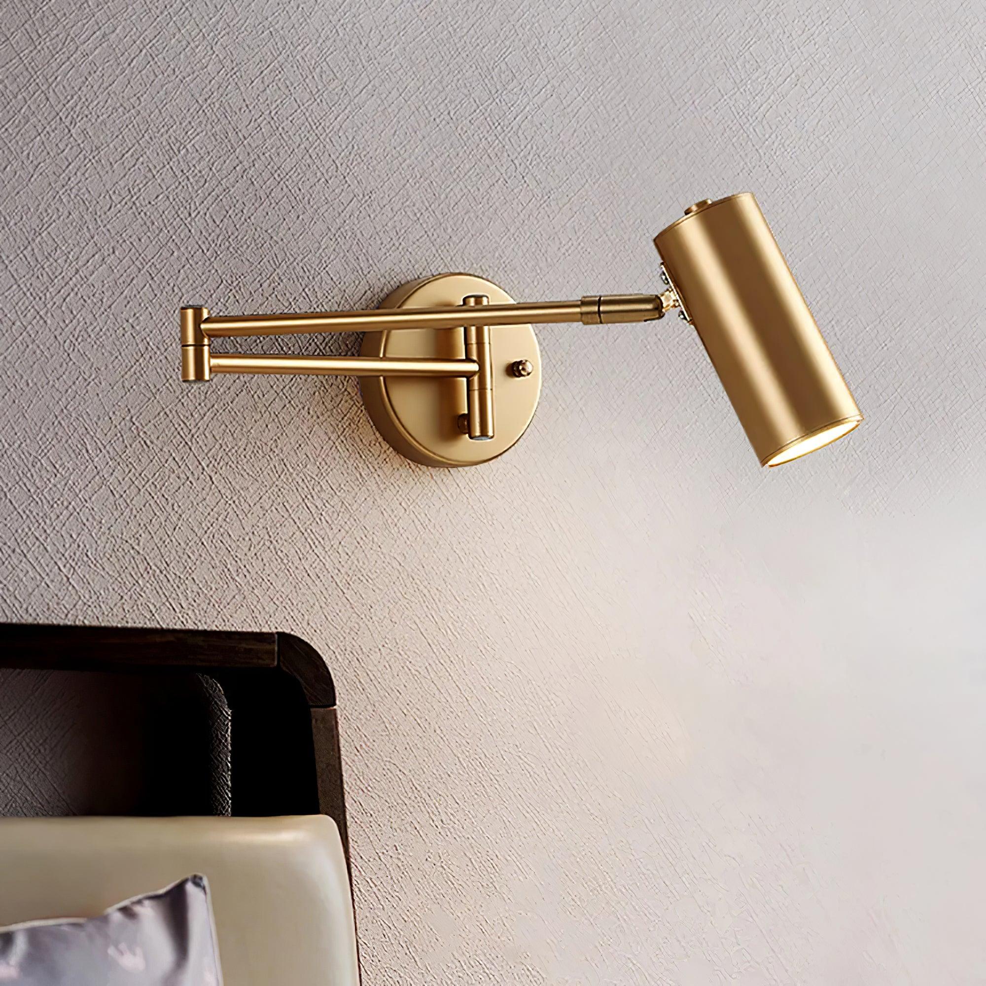 ModernGlow - Sleek Metal and Acrylic Wall Lamp