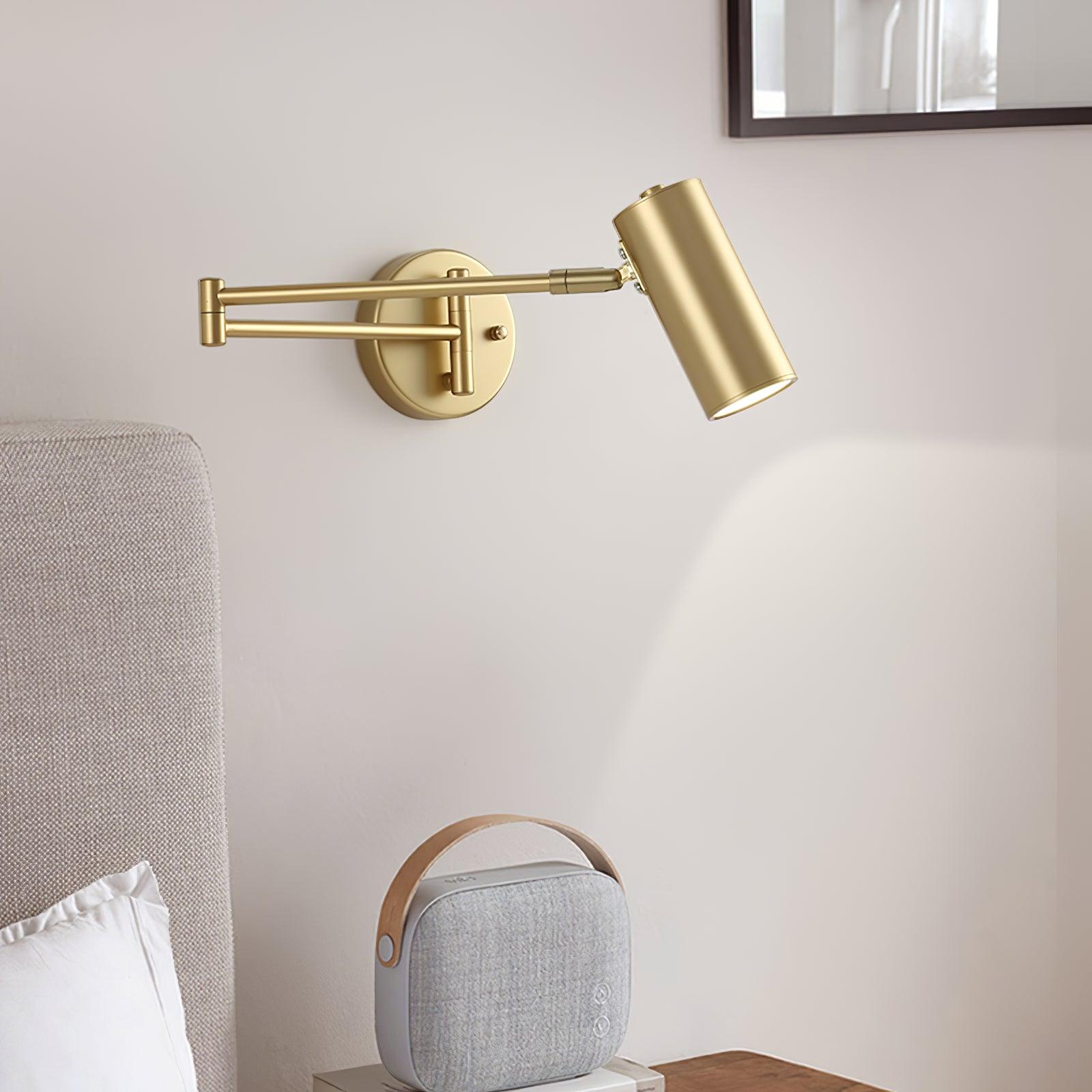 ModernGlow - Sleek Metal and Acrylic Wall Lamp