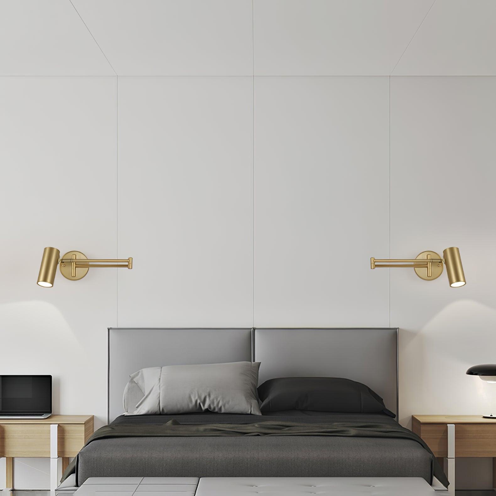 ModernGlow - Sleek Metal and Acrylic Wall Lamp