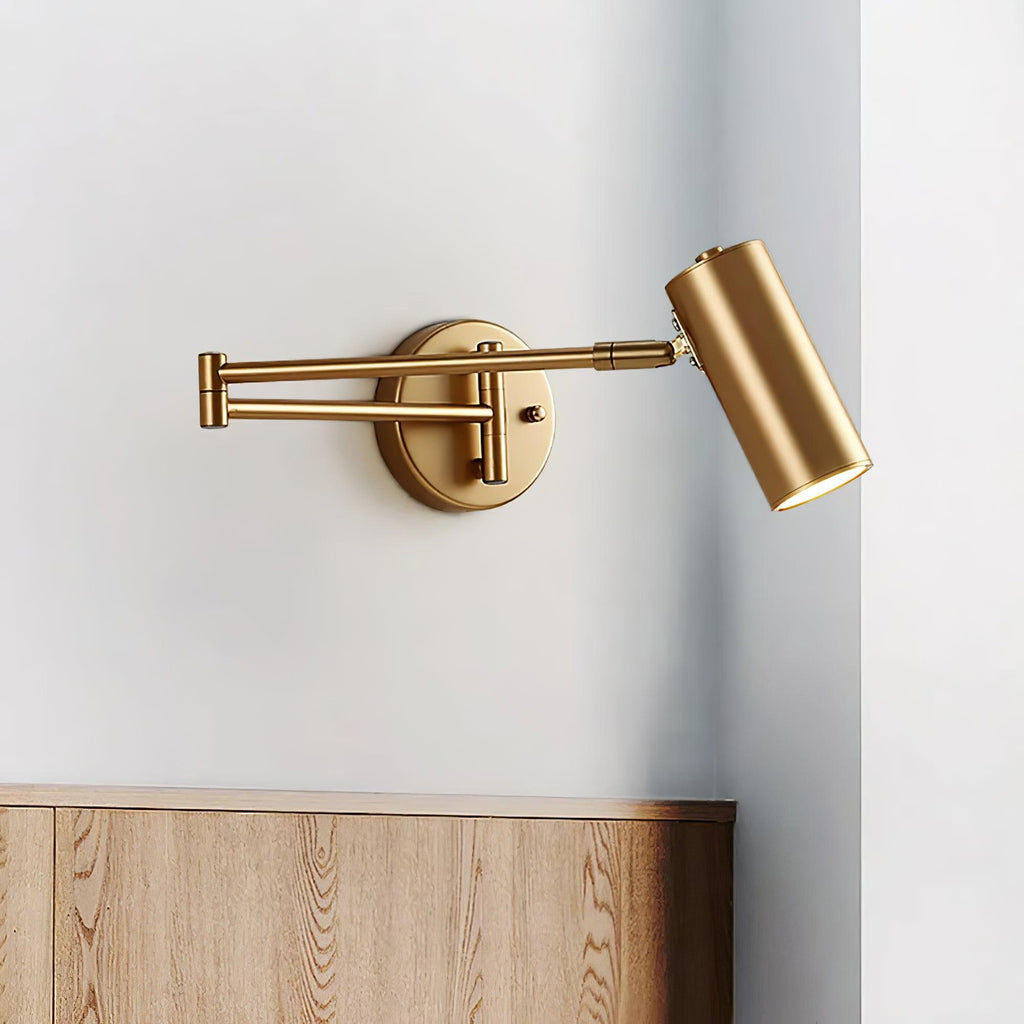 ModernGlow - Sleek Metal and Acrylic Wall Lamp
