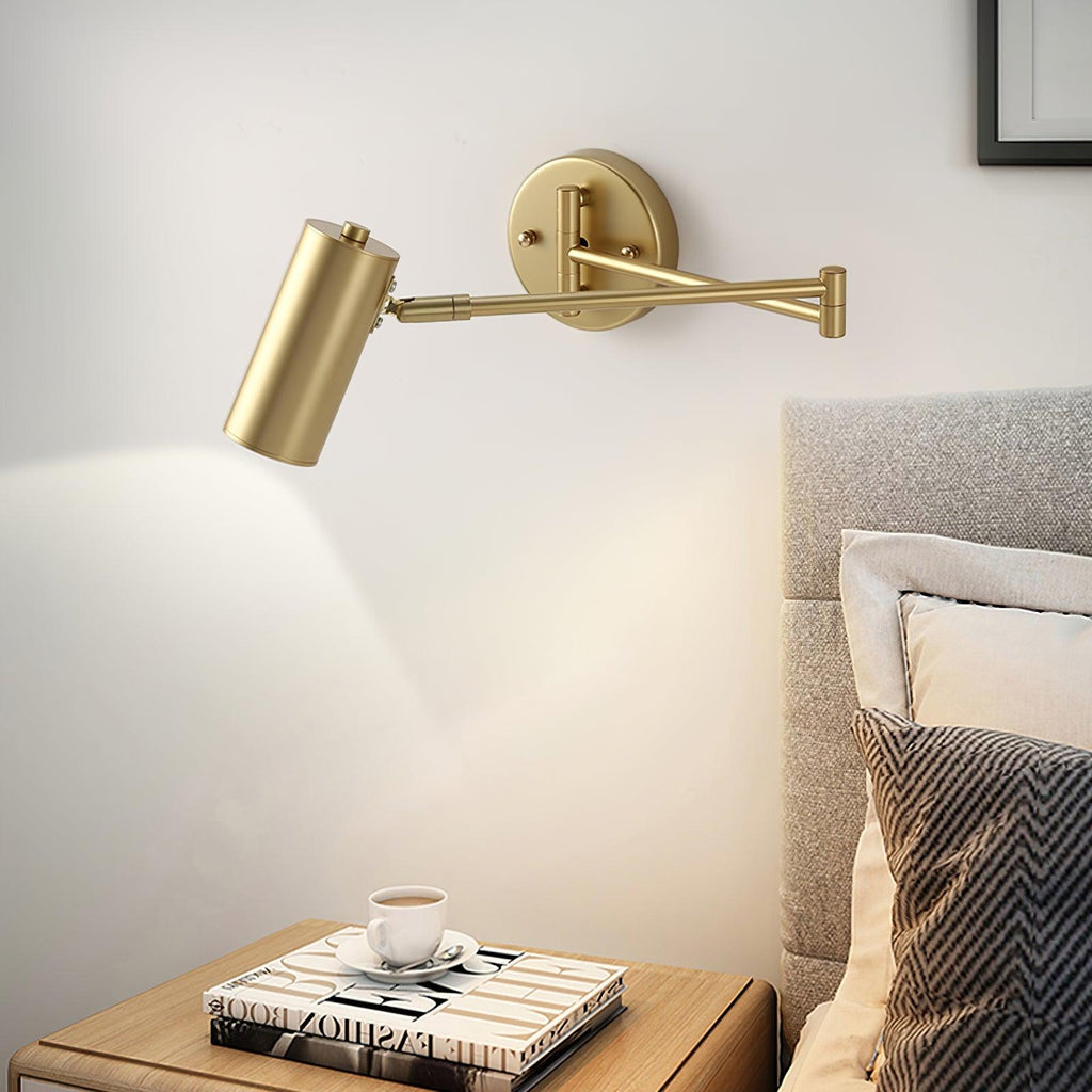 ModernGlow - Sleek Metal and Acrylic Wall Lamp