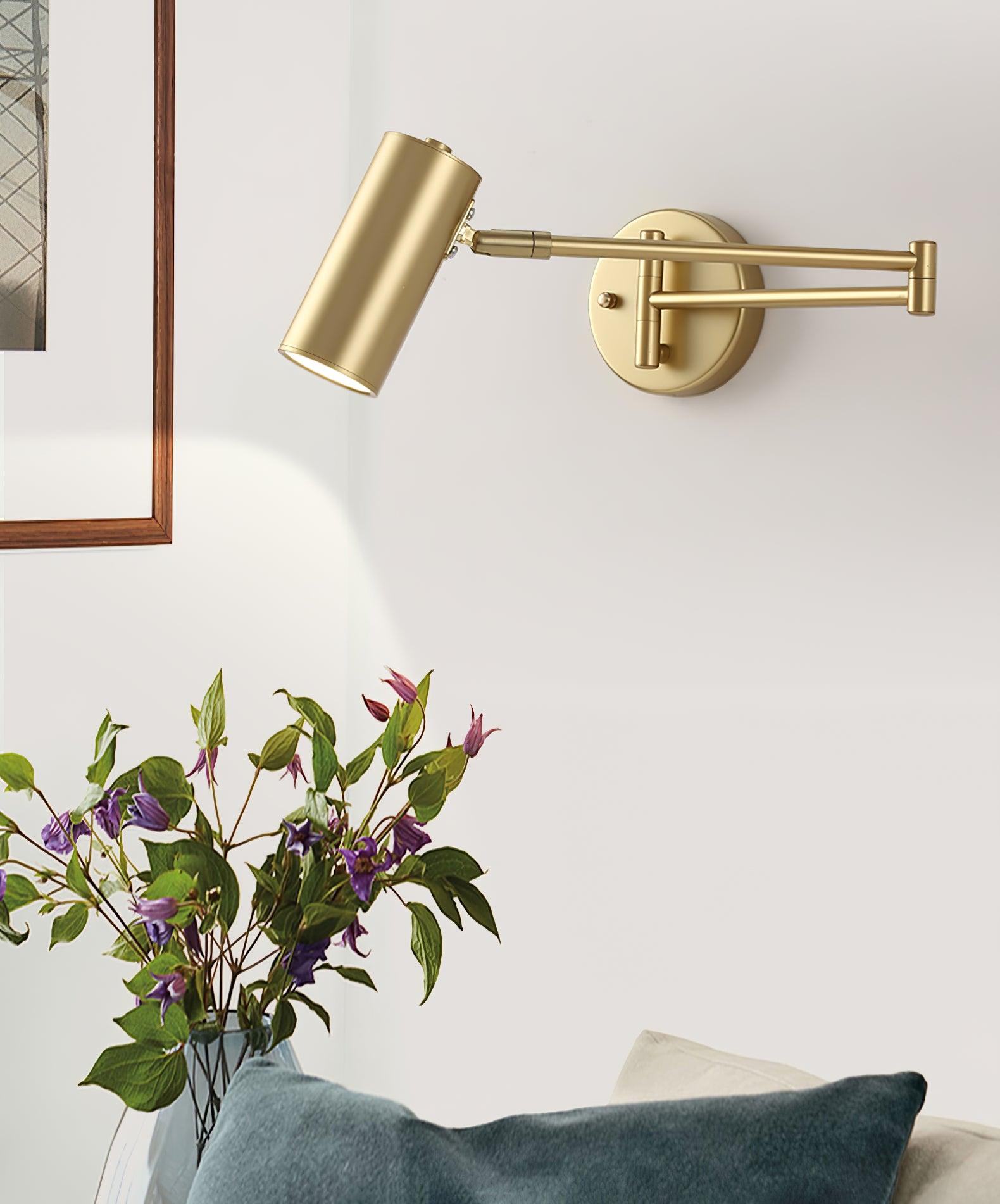 ModernGlow - Sleek Metal and Acrylic Wall Lamp