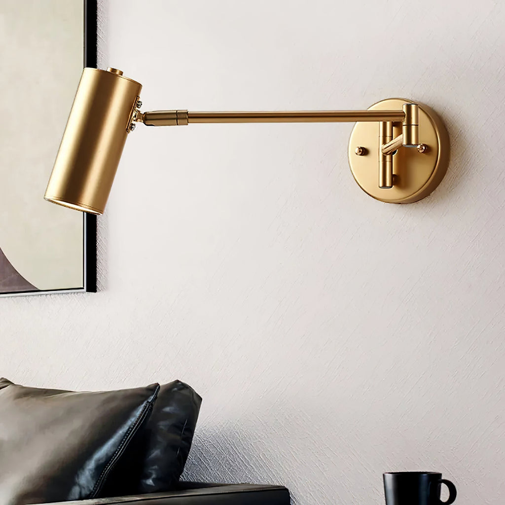 ModernGlow - Sleek Metal and Acrylic Wall Lamp