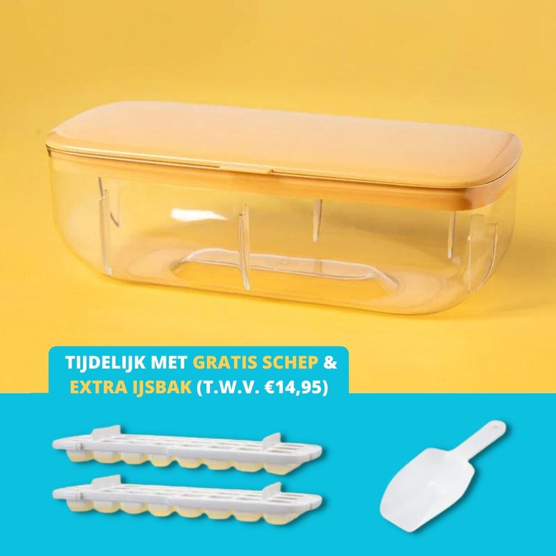 CoolCatcher – Convenient Ice Cube Maker with Collection Bin