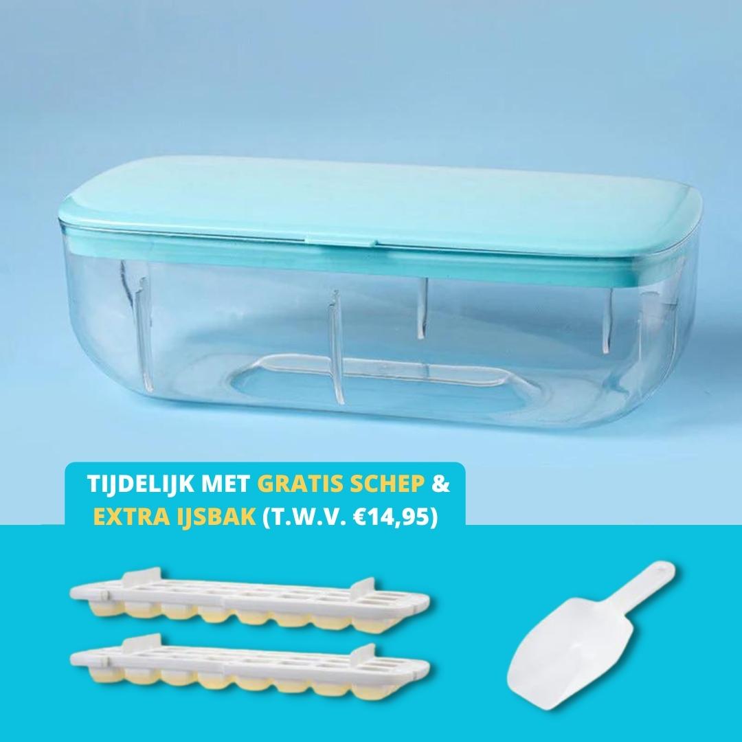CoolCatcher – Convenient Ice Cube Maker with Collection Bin