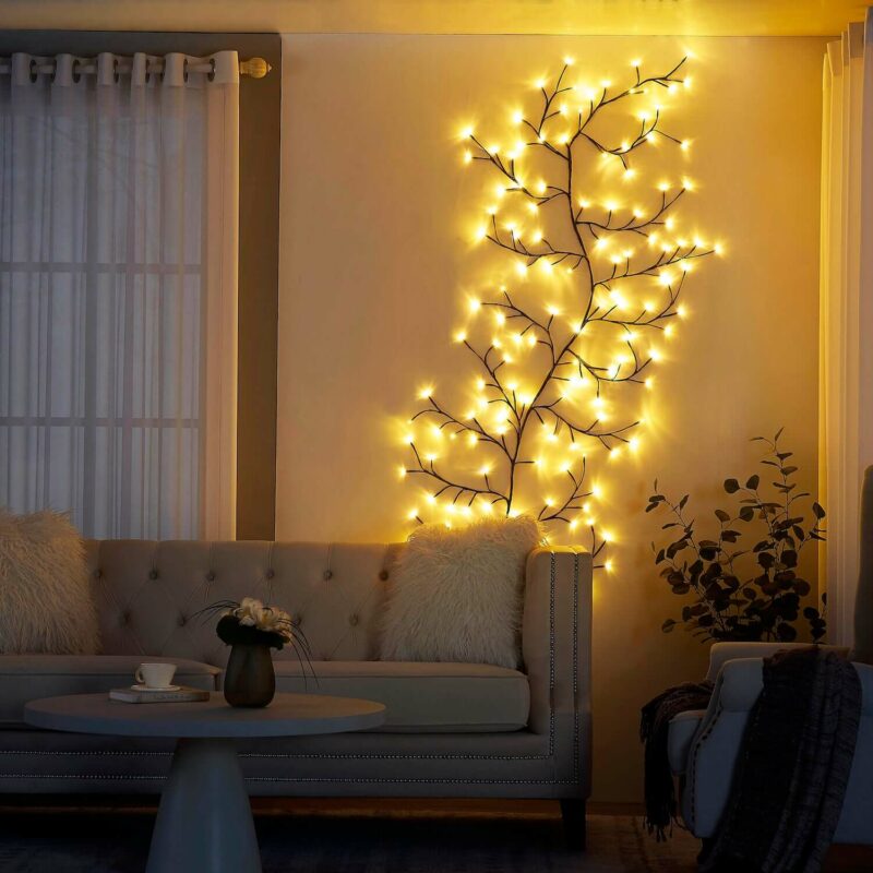 Glitter Tree Lighting - Sparkling Decorative Tree for a Magical Atmosphere