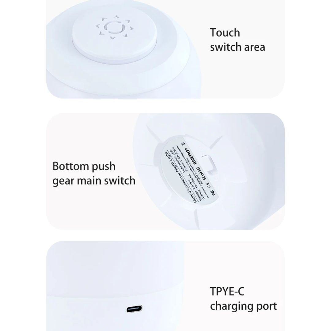 Callie Portable Desk Light - Stylish Rechargeable Desk Lighting