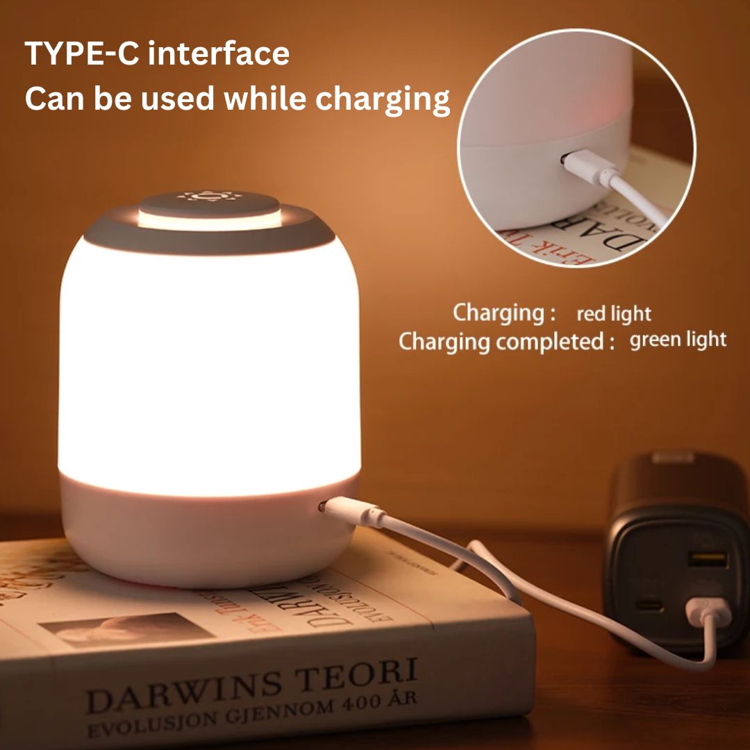 Callie Portable Desk Light - Stylish Rechargeable Desk Lighting