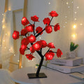 Romantic Roses Table Lamp - Warm Light & Elegance