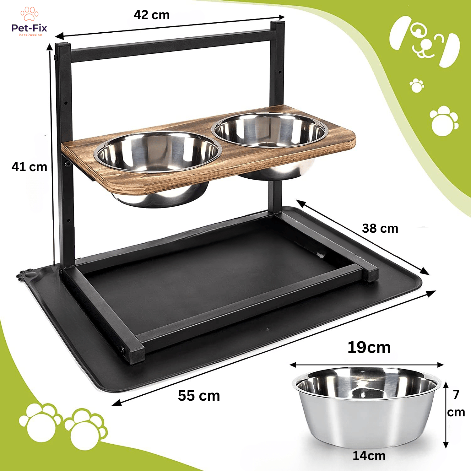SnackHaven - Luxury Elevated Dog Feeder