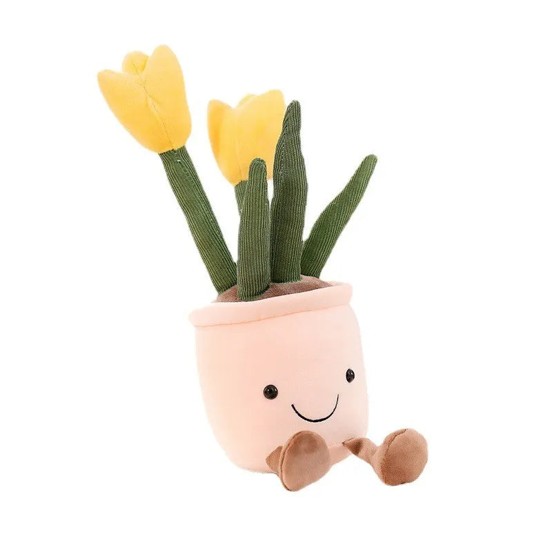 BloomBuddy - Cute Flower Plush Toy for Kids