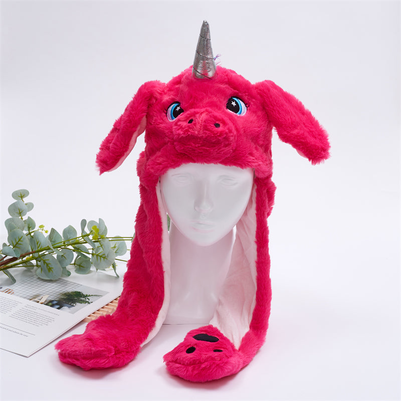 BunnyBounce Hat – Cute Hat with Movable Ears