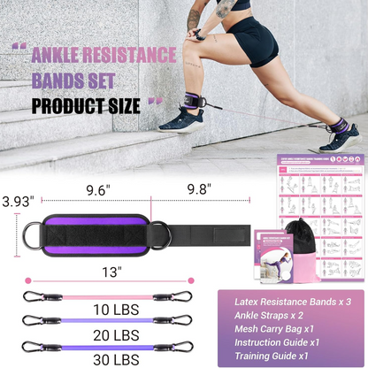 FlexTone - Resistance bands for hip and glute exercises