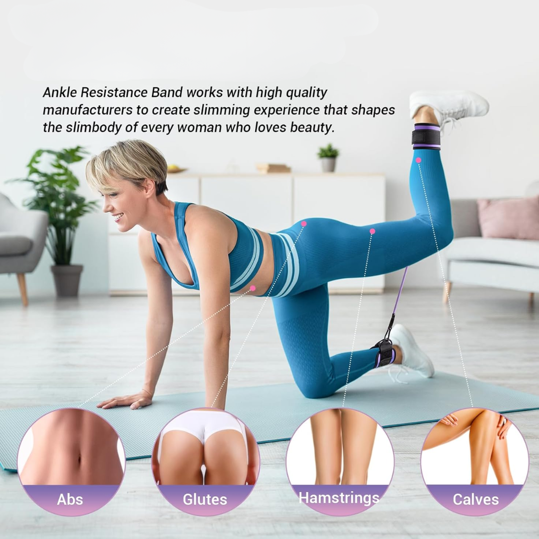 FlexTone - Resistance Bands for Hip and Glute Exercises