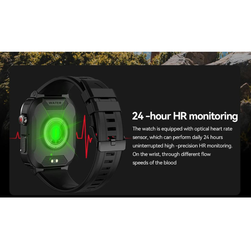 ForceGuard Watch – Military-Grade Smartwatch for Everyday Use
