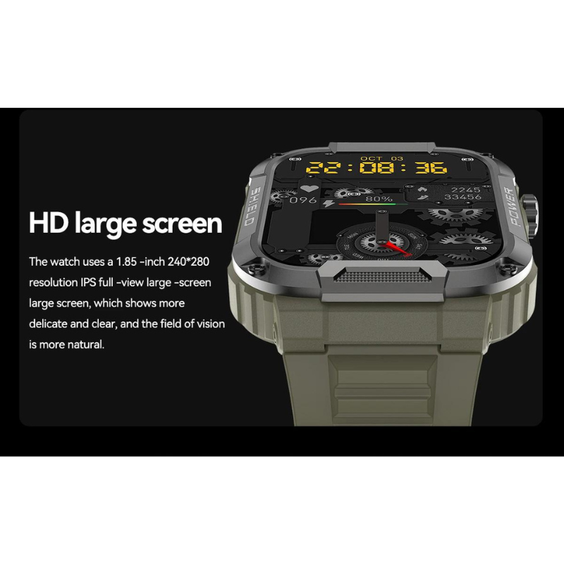 ForceGuard Watch – Military-Grade Smartwatch for Everyday Use
