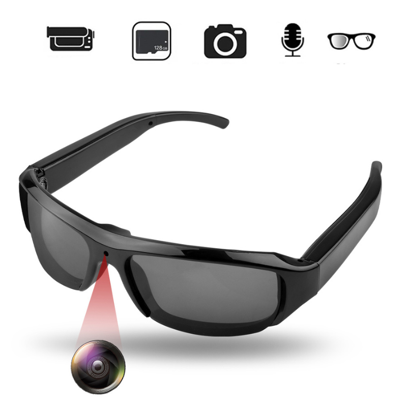 AdventureVision Sunglasses - Stylish 1080P Sports Camera