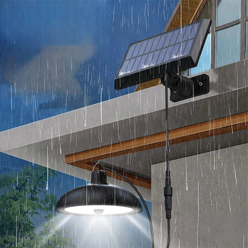 LumiFlex – Solar Pendant Light for Garden and Indoors