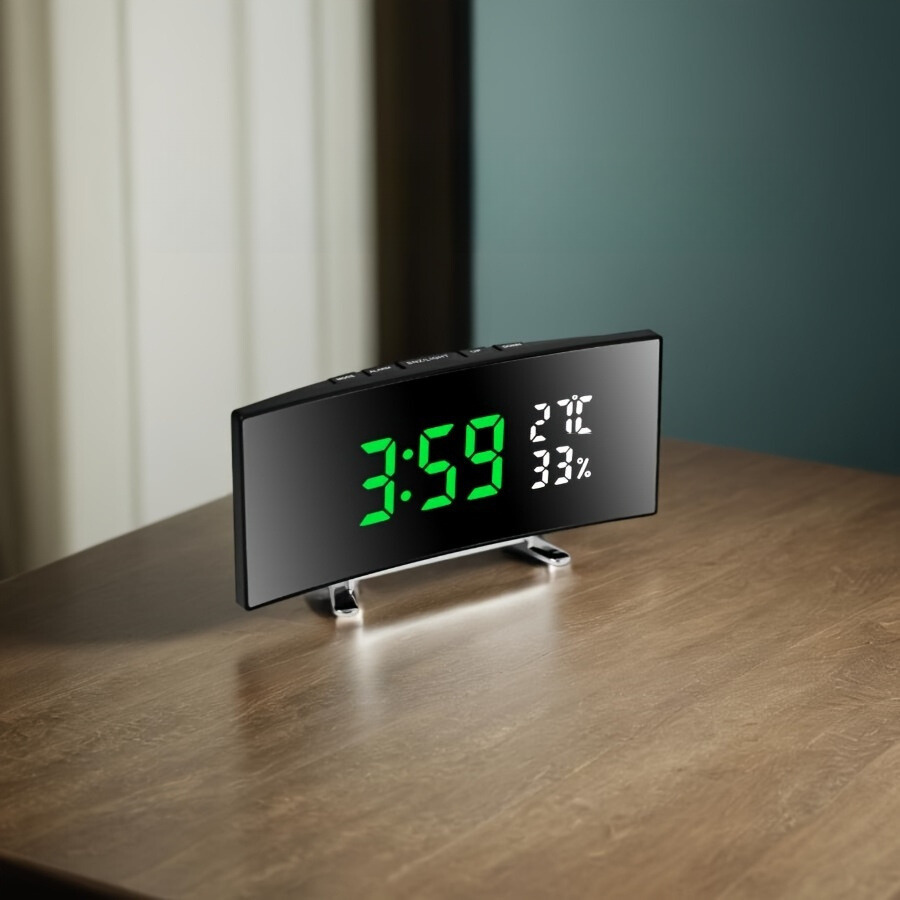 SmartClock - Smart LED Alarm Clock with USB Function