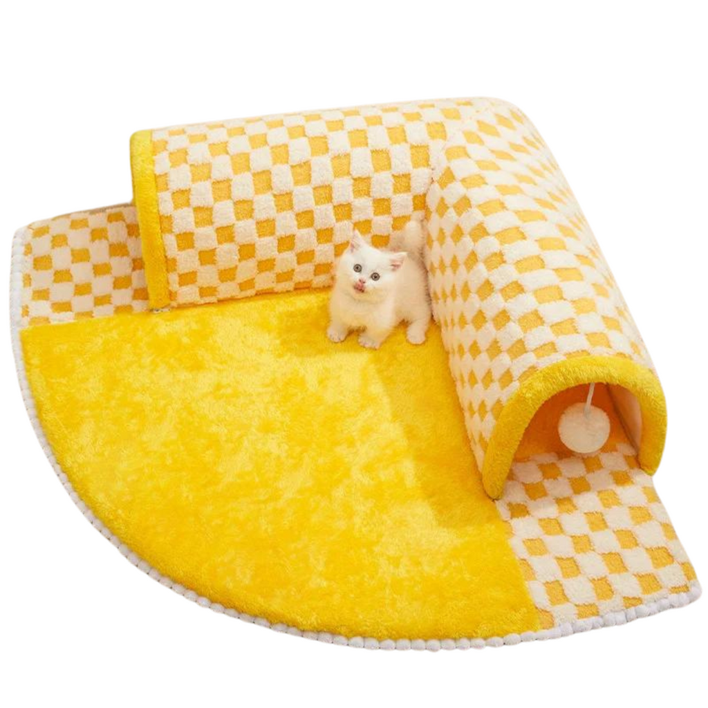 CozyCat Tunnel – Stylish Playground for Cats