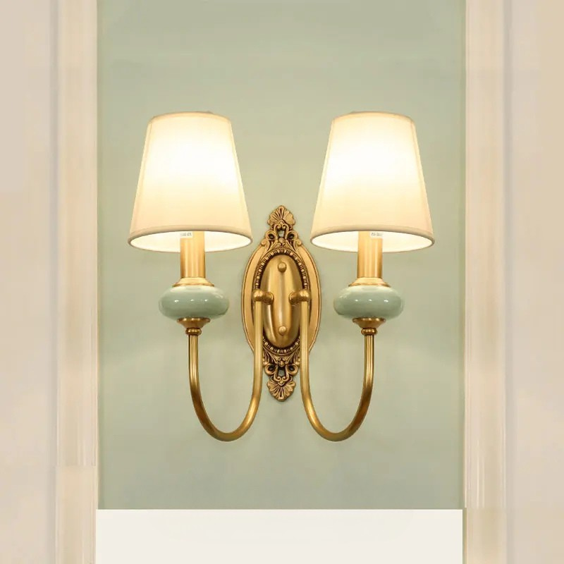 CopperGlow - Elegant Vintage Wall Lamp for Home