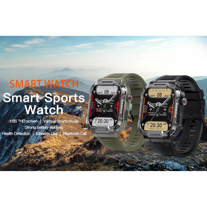 ForceGuard Watch – Military-Grade Smartwatch for Everyday Use
