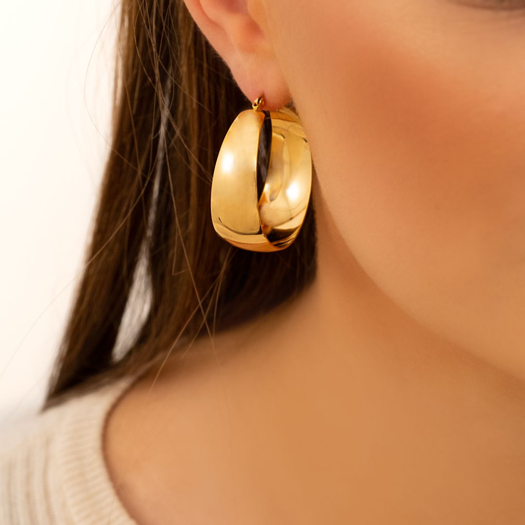 BoldAura Earrings – Large Statement Earrings