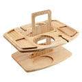 WineFold Table - Elegant Wooden Foldable Table for Wine