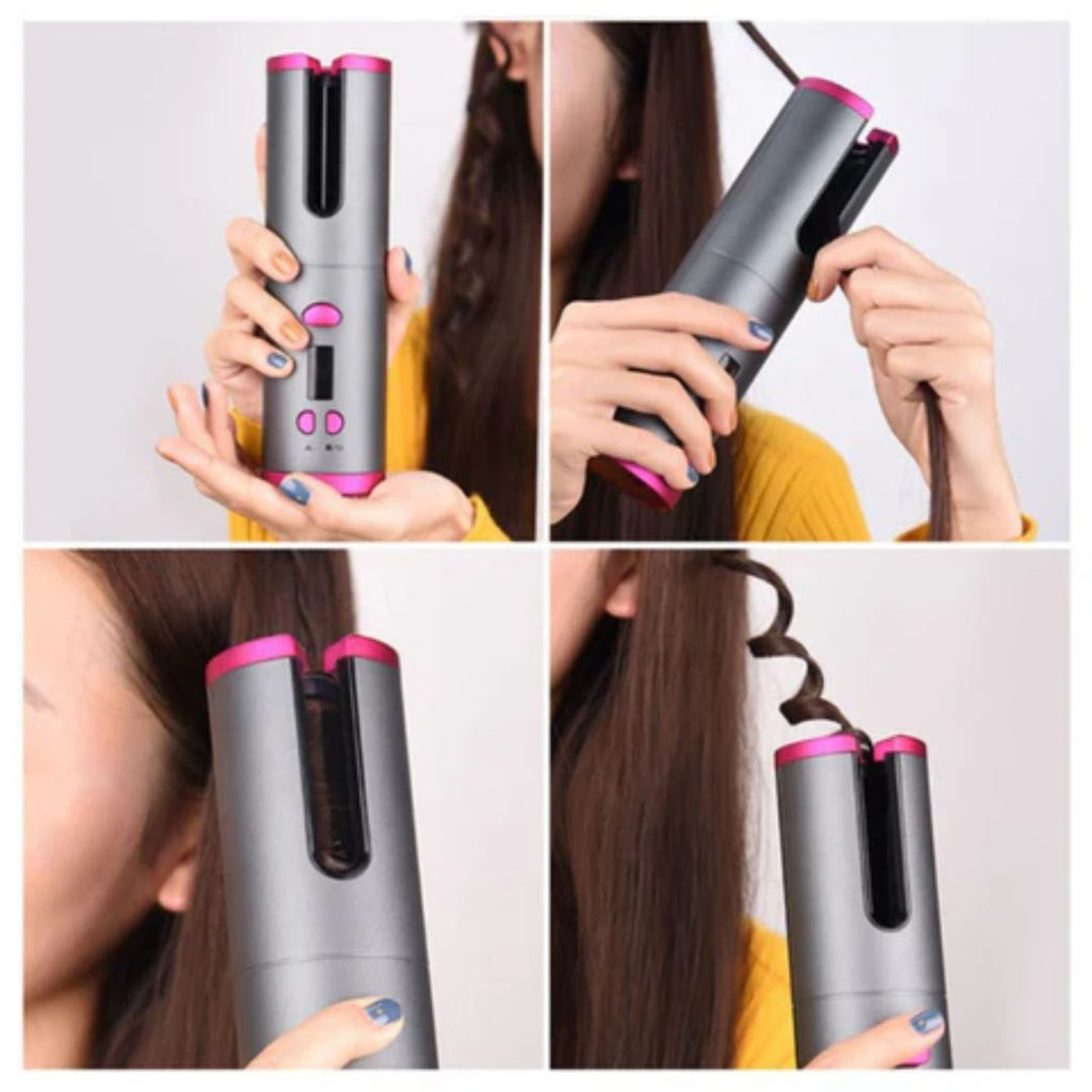 CurlMaster - Cordless Automatic Curler for Perfect Curls