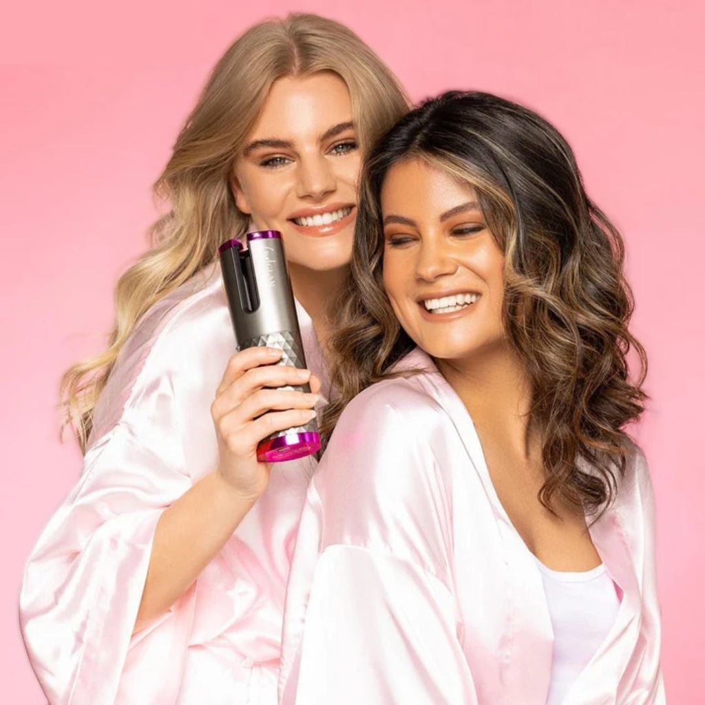 CurlMaster - Cordless Automatic Curler for Perfect Curls