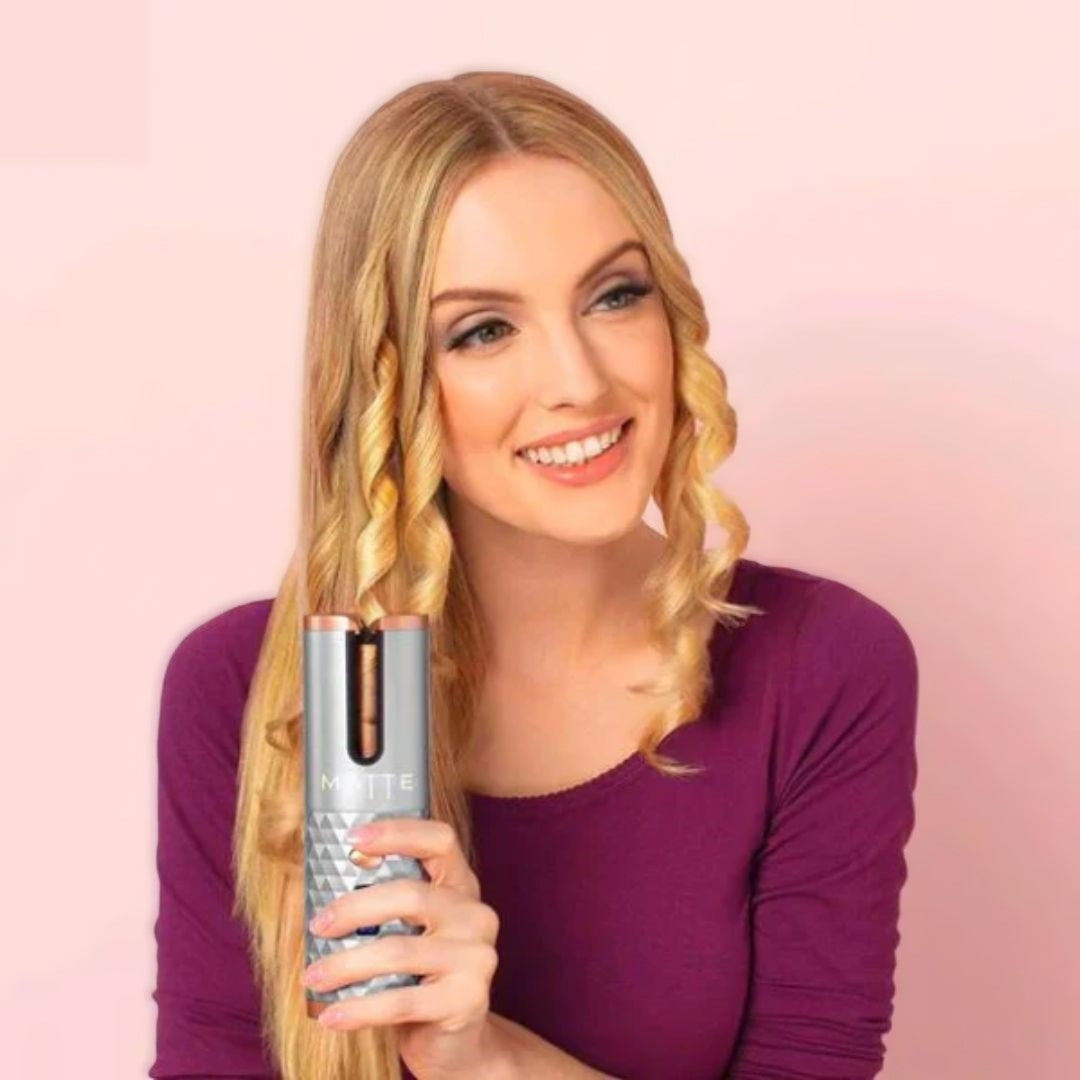 CurlMaster - Cordless Automatic Curler for Perfect Curls