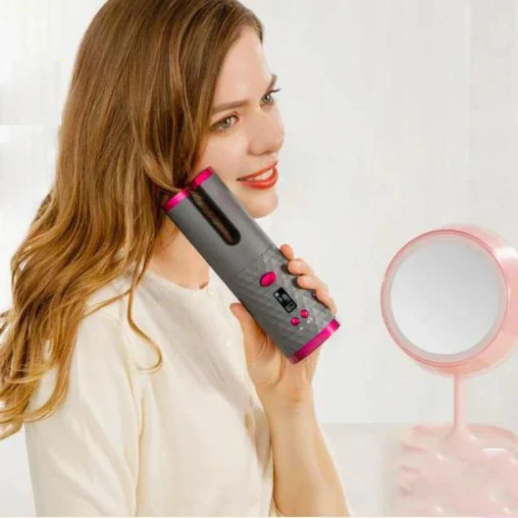 CurlMaster - Cordless Automatic Curler for Perfect Curls