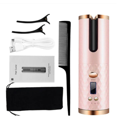 CurlMaster – Wireless Automatic Curling Iron for Perfect Curls