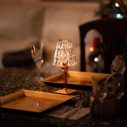 CrystalLuxe Table Lamp - Elegant Crystal Table Lighting